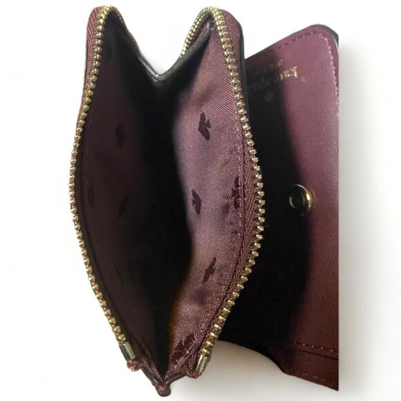 Kate Spade Glittery Purple Wallet - Picture 2 of 6